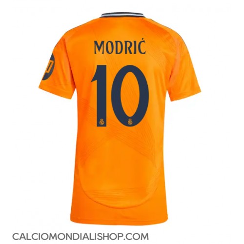 Maglie da calcio Real Madrid Luka Modric #10 Seconda Maglia Femminile 2024-25 Manica Corta